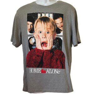 Home Alone‎ Movie Graphic T Shirt Kevin McCallister Christmas Tee Size Medium